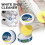 Waterless White Shoe Cleaner - Cleansing Cream, Powerful Stain Removal, Easy Use 2