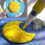 (H) 3D Drawing Magic-Canvas Sponge Set Handicraft Foam Paper Kit for All Ages 3