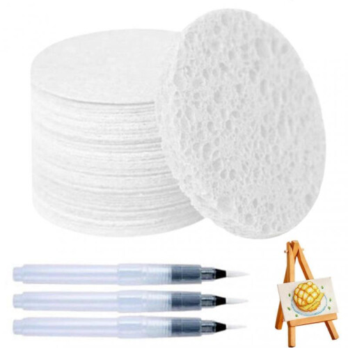 (D) 3D Drawing Magic-Canvas Sponge Set Handicraft Foam Paper Kit for All Ages