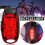 LED Warning Light USB Charging Multifunctional Bike Tail Light for Night Riding 4