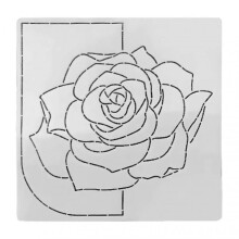 Embroidery Template Plastic Patchworks Tool for Sewing Embroidery Enthusiasts