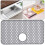 (F) Rectangular Silicone Kitchen Sink Mat Non-Slip Heat Proof Countertop Drying Mat for Daily Use 2