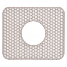 (E) Rectangular Silicone Kitchen Sink Mat Non-Slip Heat Proof Countertop Drying Mat for Daily Use