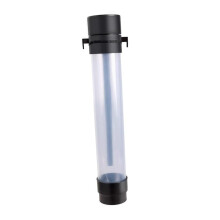 Pickleball Picker Top Tube with Shoulder Strap Transparent Pickup Tube for Tennis Balls