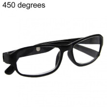 (4.5, Black) Reading Glasses +4.5 +5.0 +5.5 +6.0 Degrees Optical Lens Spectacles Eyewear --Aiyi