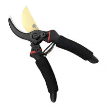 (1pcs) Professional Premium Steel Bypass Pruning Shears Easy to Use Anti-Slip Scissors for Cutting Stems Light Branches
