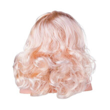(Black) Doll Head for Girls' Hair Styling Pretend PlayToy Playsets