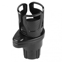 (Black A) Large Car Cup Holder Expander Multifunctional Sturdy Cup Holder For Trucks SUV Automotive