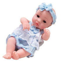 (D) toys for kids Simulation Doll Toy Baby Soft Plastic Girl Doll Doll Enamel Doll Toy