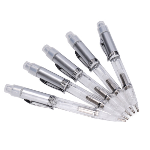5PCS Rhinestone Painting Pen LED Light Transparent