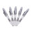 5PCS Rhinestone Painting Pen LED Light Transparent 7