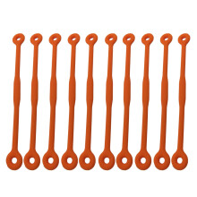 10 Pcs Tennis Vibration Damping Shock Absorbers Long Soft Silicone Tennis Racket For Tennis Racket And Strings