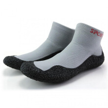 (38, Light Gray) Footwear for Sports & Travels Mens Womens Non-Slip Barefoot Socks Shoes Fitness Beach Shoes Lightweight