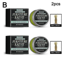 (2pcs) Furniture Salve for Leather - Polisher, Moisturizer, and Restorer for Couches