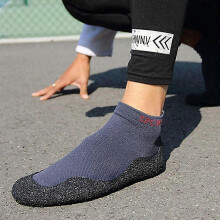 (37, Dark Gray) Footwear for Sports & Travels Mens Womens Non-Slip Barefoot Socks Shoes Fitness Beach Shoes Lightweight