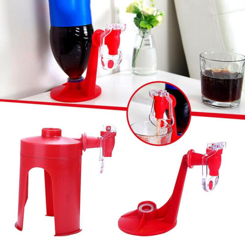 (B) Plastic Cokes Inverted Drinker Easy Cleaning Beverage Dispensing Pump for Kitchen Bar Home 1