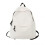 (White) Unisex School Backpack Multipurpose Waterproof Travel Bag for School Commuting 1