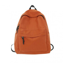 (Brick Red) Unisex School Backpack Multipurpose Waterproof Travel Bag for School Commuting
