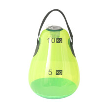 Water Filled Kettlebell, Strength Training, Water Bag, Travel Kettlebell for Lifting Hip Green 5 kg