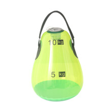 Water Filled Kettlebell, Travel Kettlebell, Water Kettlebell, Fitness Weight, Strength Training for Weight Lifting for Beginners Green 5 kg