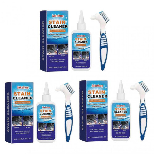 (3pcs) Home Remover Gel Portable Multi Use Grout Cleaner for Bathroom