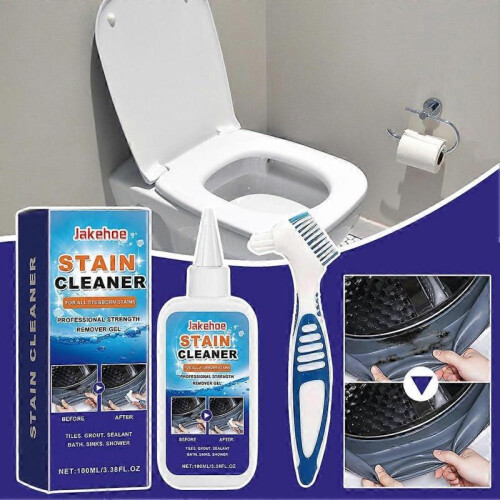 (2pcs) Home Remover Gel Portable Multi Use Grout Cleaner for Bathroom 2
