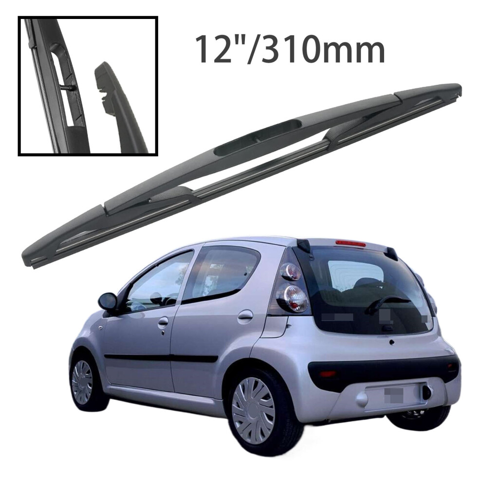 12" Rear Windshield Windscreen Washer Wiper Blade For Citroen C1 Mk1 2005-2014 Car Accessories Accsesories 6935158906277