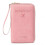 (Pink) Multi-Functional RFIDs Passport Wallet Biofold Document Organiser Holder for Women Men 1