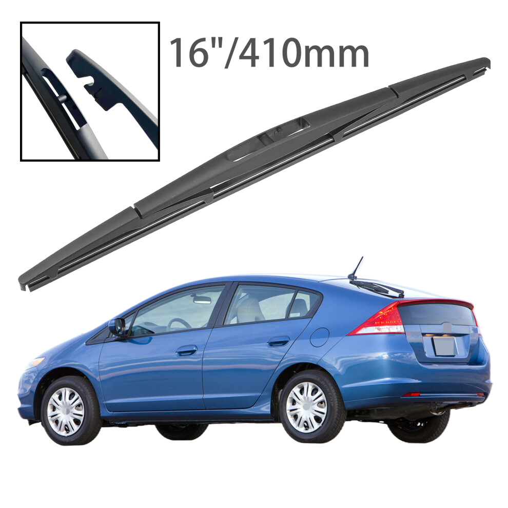 (16 Inches) 16" Rear Windshield Windscreen Washer Wiper Blade For Honda Insight Hatchback Mk2 2009-2011 Car Accessories Accsesories 6935158902347