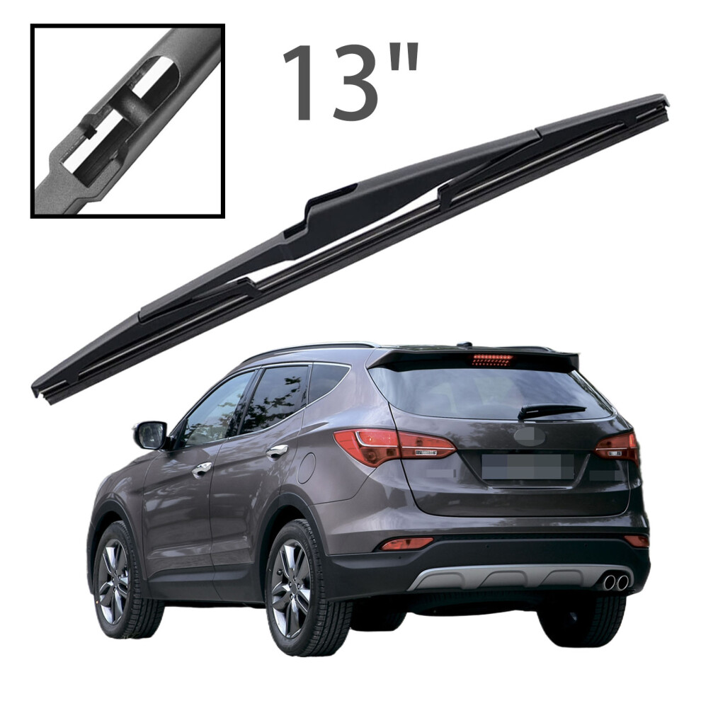 (13Inches 325Mm) 13" Rear Windshield Windscreen Washer Wiper Blade For Hyundai Santa Fe Dm / Grand Santa Fe 2013-2017 Car Accessories Accsesories 6935158902651