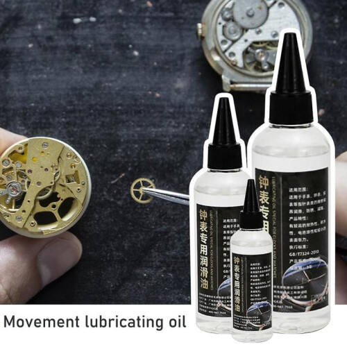 (100ml) Horological Oil for Lubricanting Rustproof Wall Clock Maintenance Oil for Analog Watches 2