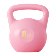 Water Filled Kettlebell, Kettlebell, NonSlip Selffilled Kettlebell, Exercise Kettlebell for Sports, Squats, Household Pink 8kg