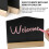 12Pack Mini Chalkboard Signs, Kitchen Notes Chalk Boards with Stands 10X7.2cm Small Blackboard Message Tabletop Board 5