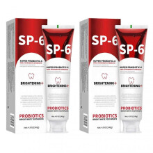 (2pcs) Whitening Toothpaste with Probiotics Easy Using Freshing Breath Toothpaste for Daily Use