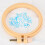 Printed Embroidery Mirror Love Sprout Pattern 13