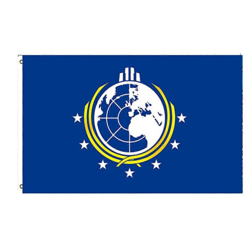 Polyester Double Sided Super Earth Banner for College Dorm Decor