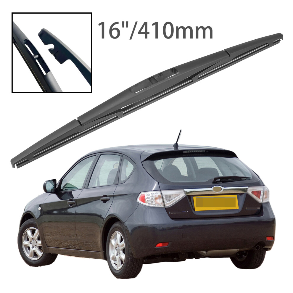 (16 Inches) 16" Rear Windshield Windscreen Washer Wiper Blade For Subaru Impreza Hatchback Mk3 2007-2013 Car Accessories Accsesories 6935158904204