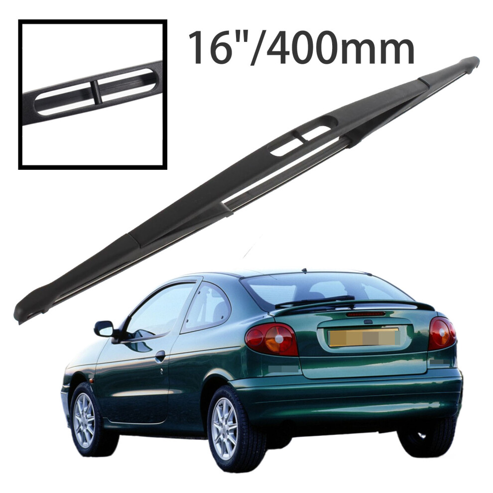 (16 Inches) 16" Rear Windshield Windscreen Washer Wiper Blade For Renault Megane Coupe Scenic 1 1996-2002 Car Accessories Accsesories 6935158904389