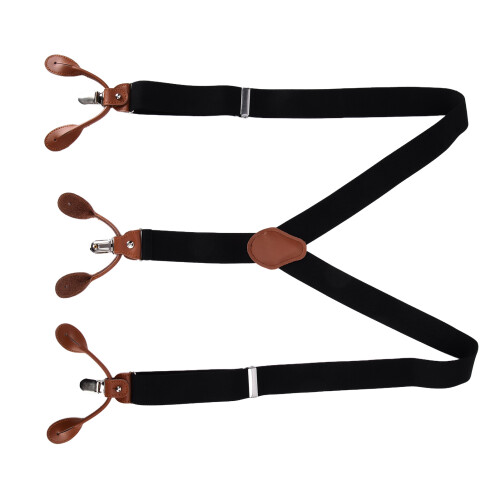 Mens Suspenders Strong Fixability Adjustable 2