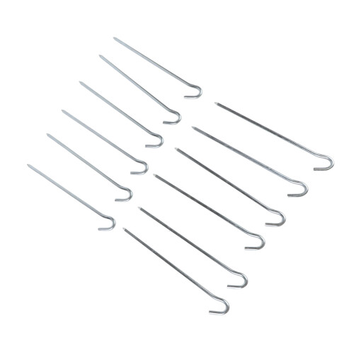 12pcs Tent Ground Stakes Heavy Duty Galvanized 2