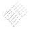 12pcs Tent Ground Stakes Heavy Duty Galvanized 2
