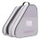 Triangular skate shoe bag, wrinkle, adjustable straps, purple, 402540 cm 1
