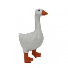 (B) Goose Key Holder Realistic Looking Waterproof Synthetic Resin Miniature Goose Magnetic Key Holder Farmhouse Decor Home Supplies