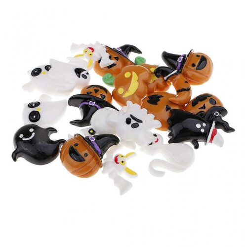 40x Mix Halloween Resin Flatback DIY Hair Accessories 2