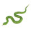 Prank Snake Figurine for Home and Party Settings with Green Plastic Material 1Pcs 2