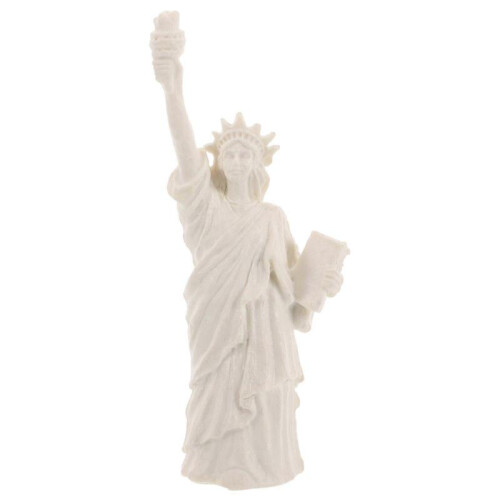 Miniature Statue Figurine for Gift Giving White Resin Model 1Pcs 1