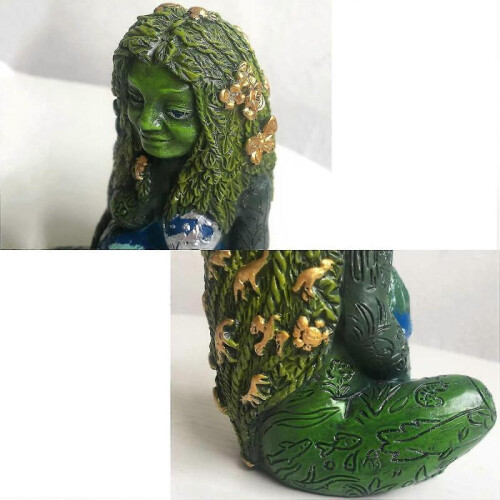 M Figurine, M Ornt, Millennial Gaia M Statue, Resin 2