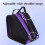 Ice Skate Bag with Adjustable Shoulder Strap, Side Mesh Design, Easy to Carry 4