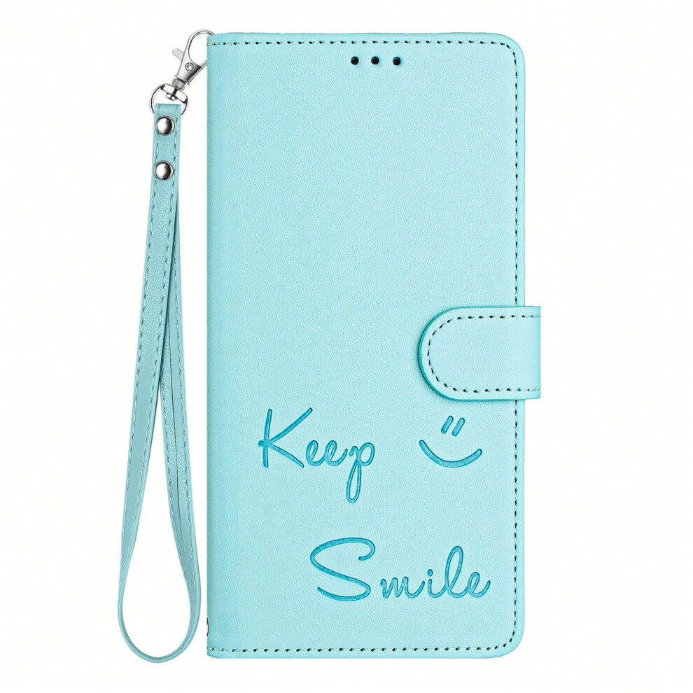 (Mint green bracelet, "Pixel 10 5G Global Pixel 10 pro 5G Global") Compatible with Google Pixel 10 pro XL solid color card slot with lanyard flip cover leather case Pixe 10pro