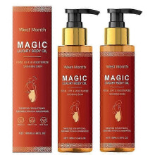 (2pcs)Magics Body Firming Oil Luxury Body Oil Hydrating and Firming Skin Oil for Full Body, Arms, Chest, Thighs and Tummys